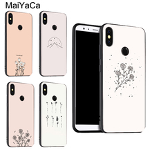 Funda de arte minimalista para Xiaomi Redmi Note 10 Pro, 7, 8 Pro, 8T, 9S, Note 9 Pro, 9T, 9C, 9A, 8A 2024 - compra barato