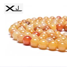 Natural Peach Jades Stone Loose Beads 38cm a Strand 6mm 8mm 10mm Pick Size Beads For Jewelry Making DIY Bracelet 2024 - buy cheap