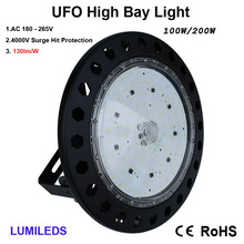 LED High Bay Light,  6000K Daylight White, Waterproof 100W 150W 2024 - buy cheap