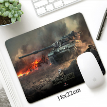 Small Siz 18x22cm The World of Tanks MousePad  Non-Skid Locking Edge Speed Gamer Gaming Mouse Pad Laptop Desk Mat Notebook Pc Ac 2024 - buy cheap
