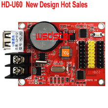 HD U60 HD-U60 1*HUB08 2*HUB12 512*32 USB LED control card Single & Dual Color LED control card a40s/U60 10pcs/lot 2024 - buy cheap
