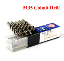 Free Shipping 5PCS 7.1mm-11.5mm M35 Twist Drill Hss-Co Stainless Steel Drilling High Quality Cobalt Drill Spiral Drill Bit 2024 - buy cheap