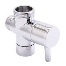 Brass 3-Ways Shower Head T-adapter Diverter Valve Toilet Sprayer Faucet Bathroom Accessory Part 2024 - buy cheap