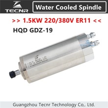 Hqd 220 kw água refrigerada eixo do motor er11 380v v para máquina de gravura cnc embutida 2024 - compre barato