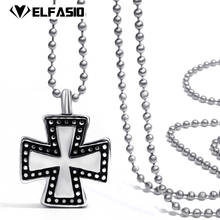 Women's Girls Stainless Steel Pendant Chain Iron Cross Cremation Keepsake Memorial Urn Necklace Jewelry UP038 2024 - buy cheap