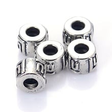 10 Pcs/lot Antique Silver Stopper Silicon Beads Fits Authentic Charms Silver 925 Original Bracelet For Diy Jewelry Making 2024 - buy cheap