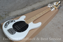 Custom Shop Music man 4 Strings Ernie Ball Electric Bass Guitar Left Handed Maple Neck In Stock 2024 - buy cheap