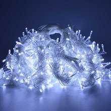 Luzes cortinas de led, 96 luzes, penduradas, 220v/110v, decorações para festas de natal, casamento 2024 - compre barato