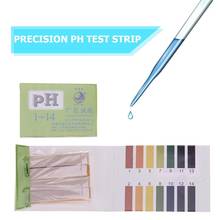 Household pH Test Paper Full Range 1-14 80 Strips pH Tester Water Soil Litmus Paper 2024 - buy cheap