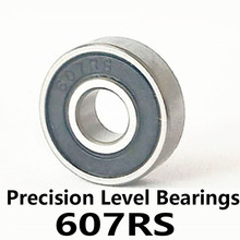2pcs/lot 607RS Deep Groove Ball Bearing Miniature Mini Precision Level Bearings 607-RS 607RS 7*19*6mm 7*19*6 High Quality 2024 - buy cheap