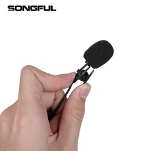 3.5mm AUX Mini Lavalier Microphone Hands Free Clip On Mic Studio Speech Lapel Recording Pen Guide For IOS Android Mobile Phone 2024 - buy cheap