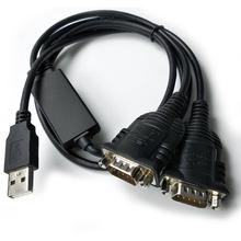 1.2mtr ftdi usb to rs232 db9 2port 4 port Serial Adapter Cable COM Port VCP Driver Cable 2024 - buy cheap
