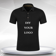 Customized Polo Shirt Print Your Own Design Photo Text Logo High Quality Team Company Casual Cotton Short Sleeve Shirts Tops 2024 - buy cheap