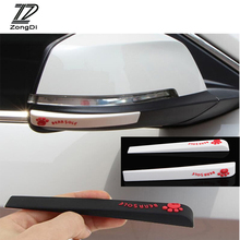 ZD 6X Anti-colisão porta Do Carro adesivos espelho Retrovisor Anti-risco Para BMW e46 e39 Mitsubishi asx lancer Mazda 3 6 acessórios 2024 - compre barato