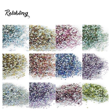 Wholesale Rhinestone 3mm Star shaped 12 Colors 500Pcs/pack 3D Nail Art Decorations Acrylic Rhinestones for Nails Art Accessories 2024 - buy cheap