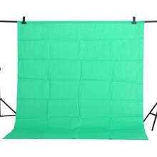 CY Hot Sale 1.6x2m Green Cotton Non-pollutant Textile Muslin Photo Backgrounds Studio Photography Screen Chromakey Backdrop 2024 - buy cheap