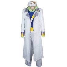 2019 JoJo's Bizarre Adventure Kujo Jotaro Cosplay Costume Tailor Made White Version 2024 - buy cheap