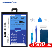 NOHON Battery For Xiaomi Mi Note Pro 2 3 BM3A BM48 BM34 BM21 Replacement Battery Note2 Note3 Lithium Polymer Bateria +Free Tools 2024 - buy cheap