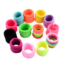 10pcs/lot 3 cm 13 colors Boutique Elastic Hair Tie Rope Hair Band bows Hair Accessories For Girls 702 2024 - buy cheap