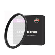 40.5 49 52 58 67 72 77mm Star Filter 6 Point Line 58mm for Canon 18-55mm EOS Rebel T4i T3i T2i lens DSLR d3200 d5200 d5300 d3300 2024 - buy cheap