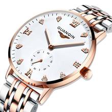 GuanQin Simple Men Watch Top Brand Ultrathin automatic watch Men Japanese Movement Luminous Small Second dial Mechanical watches 2024 - buy cheap