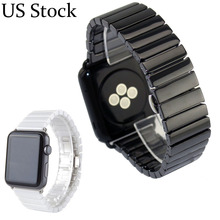 Ремешок для часов, керамический для Apple Watch Series 5/4/3/2/1, 44/42/40/38 мм 2024 - купить недорого