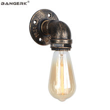 Industrial Vintage Wall Light LED Edison Sconce Wall Lights Loft Style Water Pipe Lamp Decor Indoor Lighting Lamparas De Pared 2024 - buy cheap