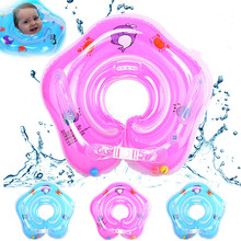 Детское кольцо для плавания, аксессуары для бассейна, Надувная Детская Шея, надувные колеса для новорожденных, круг для купания, безопасный плавающий круг для шеи 2024 - купить недорого