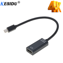 Adaptador Mini DP macho a HDMI hembra, Cable convertidor 4K, Puerto DisplayPort Thunderbolt, puerto de pantalla para Apple Macbook ProAir 2024 - compra barato