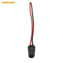 Feeldo soquete de conector para luz de led, conector de base para extensão de luz de carro t10 w5w 147 501, suporte para estilo de carro # ca5736, 20 peças 2024 - compre barato