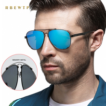 Óculos de sol polarizados masculinos, óculos escuro com memória de metal para dirigir, acessório masculino/feminino xy130, 2019 2024 - compre barato