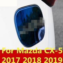 Para mazda CX-5 cx5 cx 5 2017 2018 2019 mais novo tampa do tanque de combustível tampa gás tampa enchimento metal aço inoxidável acessórios do carro 2024 - compre barato