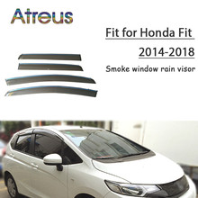 Atreus 1 juego ABS para 2018 2017 2016-2008 Honda ajuste accesorios de coche de ventilación deflectores solares guardia humo ventana visor de lluvia 2024 - compra barato