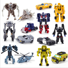 Set de transformación de coches Robot clásicos para niños, figuras de acción y Juguete, 7 Uds., envío gratis 2024 - compra barato