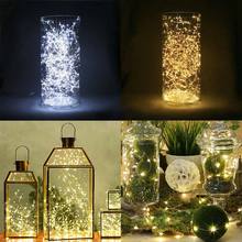 20 LEDs Decoration Lights String Waterproof Flashing Lights Wedding Party Decoration QJ888 2024 - buy cheap