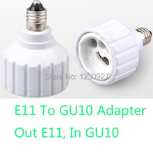 E11 to GU10 socket adapter led lighting lamp holder converter 2024 - buy cheap