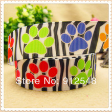 hot sale 7/8''(22mm) Animal Polyester Grosgrain Ribbon,Clothing accessories,DIY handmade materials,2014 new arrive,MD33156 2024 - buy cheap