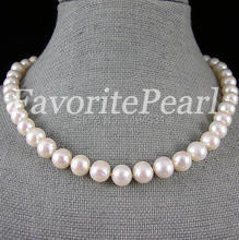 Free Shipping - 10-11mm 17.5-18 Inches White Color Freshwater Pearl Necklace Fashion Lady's Jewelry Bridesmaid Jewelry 2024 - buy cheap