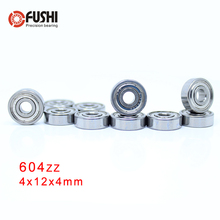 604ZZ ABEC-5 (100PCS)  4x12x4 MM  Miniature Ball Bearings 604ZZ EMQ Z3V3 2024 - buy cheap