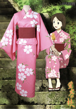 Houtarubi no Mori e Hotaru Takegawa pink kimono Cosplay Costumes 11 2024 - buy cheap