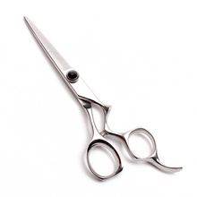 C9016 5.5" 16cm 440C Customize Logo Shiny Professional Hairdressing Scissors Normal Scissors Thinning Shears Salon Hair Scissors 2024 - buy cheap