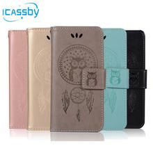 Phone Etui For Coque Lenovo P2 Case C72 P2c72 P2A40 P2A42 Luxury Owl Leather Wallet Flip Cover For Lenovo Vibe P2 P 2 Capinha 2024 - buy cheap