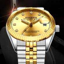 Men Watches Top Quality Waterproof Wrist Watch for Men Clock Fashion Diamond Quartz Watch Erkek Kol Saati Business Men's Watch 2024 - buy cheap