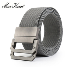 Maikun-cinturones de nailon para hombre, cinturón táctico del ejército, hebilla doble de rappel 2024 - compra barato