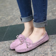 Hot Sale Women Casual Bowtie Loafers Women Flats Spring Summer Flat Shoes Woman Shoes Lady Ballet Shoes Soft Moccasins 2024 - buy cheap