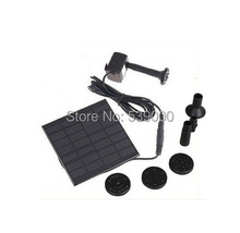 Free Shipping 1 set DC12V New Solar Panel Power Submersible Fountain Pond Water Pump 2024 - buy cheap