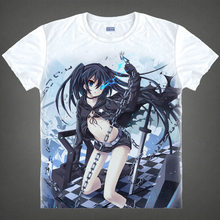 Black Rock Shooter The Game T-Shirt Mato Kuroi Shirt Juniors t-shirts ANIME PRINT sexy Womens T Shirts anime sleepwear cosplay a 2024 - buy cheap