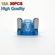 High Quality Brand 30pcs Mini Size Auto Boat Car Blade Fuse 15 AMP 2024 - buy cheap