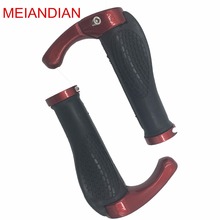 Bike Lockable Anti-slip Handle Grip Bicycle MTB Road Bike Handlebar Bicycle Grip Cycling Aluminum Alloy Rubber Red Blue White 2024 - buy cheap