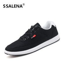 Zapatillas deportivas transpirables con cordones para hombre, zapatos deportivos ligeros para correr, cómodos de suela blanda de malla, AA11076 2024 - compra barato